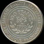 100 francs 1990
